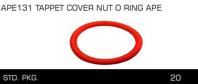 APE131 TAPPET COVER NUT O RING APE